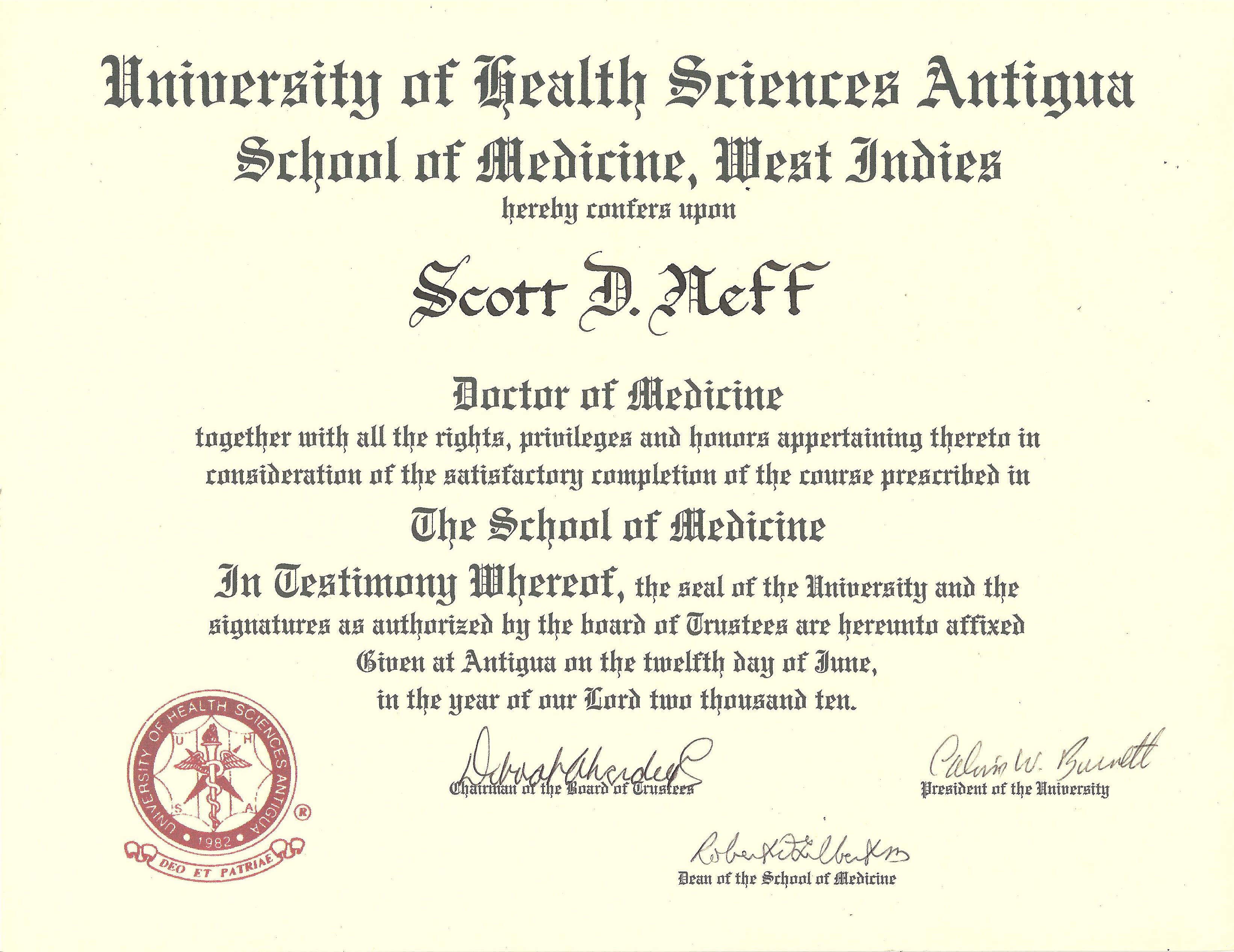 Doctorate Degree Doctor Of Science Degree